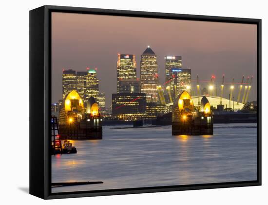 London-Charles Bowman-Framed Stretched Canvas