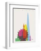 London-Yoni Alter-Framed Giclee Print