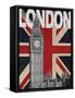 London-Todd Williams-Framed Stretched Canvas