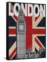 London-Todd Williams-Framed Stretched Canvas