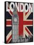 London-Todd Williams-Framed Stretched Canvas