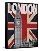 London-Todd Williams-Framed Stretched Canvas