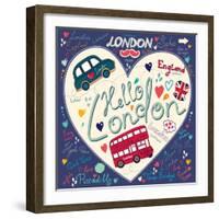 London-Molesko Studio-Framed Art Print