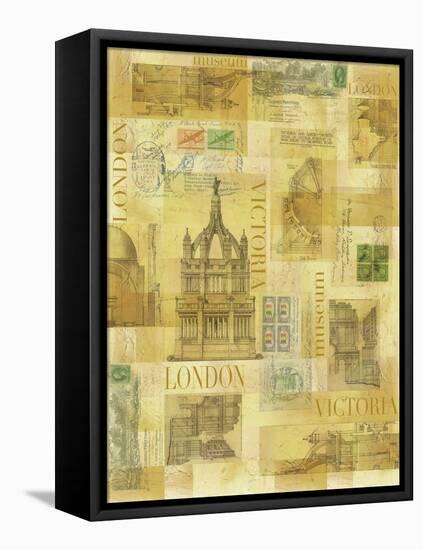 London-Maria Trad-Framed Stretched Canvas