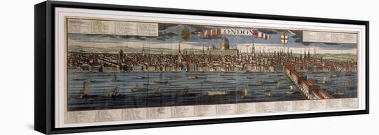 London-Georg Balthasar Probst-Framed Stretched Canvas