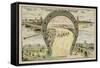 London-null-Framed Stretched Canvas