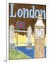 London-Megan Meagher-Framed Art Print