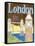 London-Megan Meagher-Framed Stretched Canvas