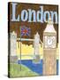 London-Megan Meagher-Stretched Canvas