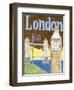 London-Megan Meagher-Framed Art Print