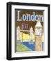 London-Megan Meagher-Framed Art Print