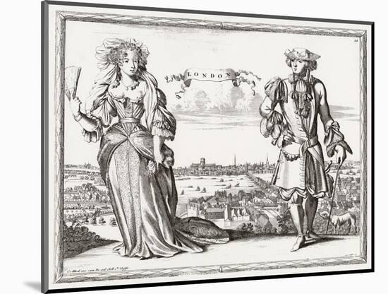 Londoners, 1690S-Karel Allard-Mounted Art Print