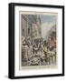 Londoners Prepare Blitz-Achille Beltrame-Framed Art Print