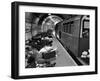 Londoners Sleeping Underground in Subway For Protection During German Bombing Raids-Hans Wild-Framed Photographic Print