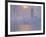 Londres, le Parlement, trouée de soleil dans le brouillard-Claude Monet-Framed Giclee Print