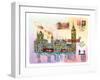 Londres Mon Amour-Martine Rupert-Framed Art Print