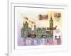 Londres Mon Amour-Martine Rupert-Framed Giclee Print