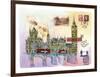 Londres Mon Amour-Martine Rupert-Framed Giclee Print