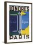 Londres Paris-Vintage Apple Collection-Framed Giclee Print