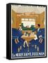 Londres. Vichy. Pullman-null-Framed Stretched Canvas