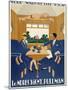 Londres. Vichy. Pullman-null-Mounted Giclee Print