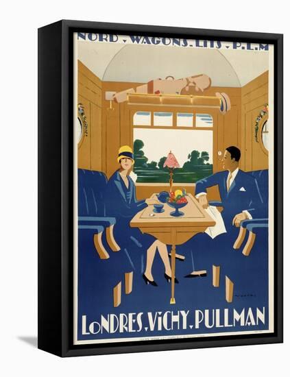 Londres. Vichy. Pullman-null-Framed Stretched Canvas