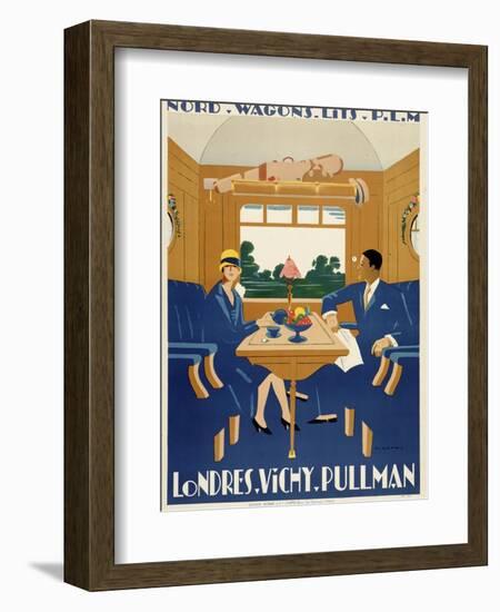 Londres. Vichy. Pullman-null-Framed Giclee Print