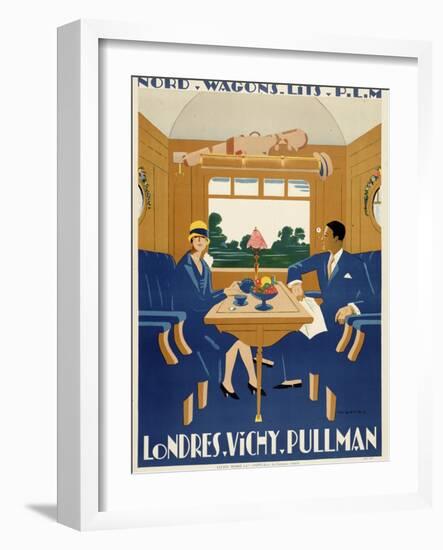 Londres. Vichy. Pullman-null-Framed Giclee Print