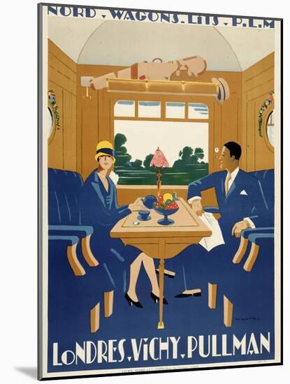 Londres. Vichy. Pullman-null-Mounted Giclee Print