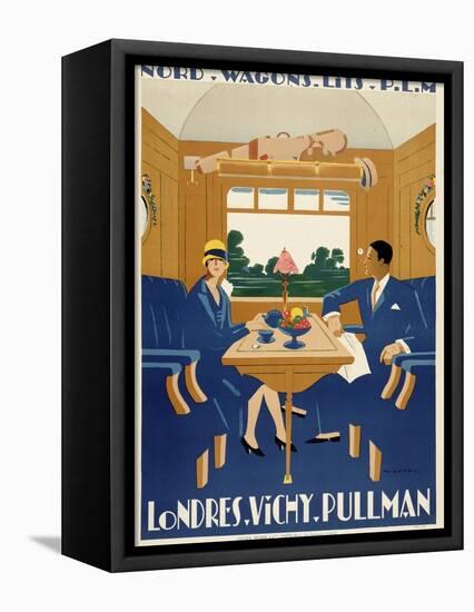 Londres. Vichy. Pullman-null-Framed Stretched Canvas