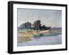 Lone Boat, C1868-1917-Walter Clark-Framed Giclee Print