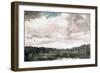 Lone Boat, North Woods Club, Adirondacks-Winslow Homer-Framed Giclee Print