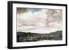 Lone Boat, North Woods Club, Adirondacks-Winslow Homer-Framed Giclee Print