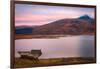 Lone boat on the Isle of Mull, Inner Hebrides, Scotland, United Kingdom, Europe-Karen Deakin-Framed Photographic Print