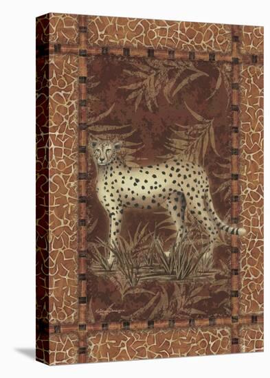 Lone Cheetah-Kathleen Denis-Stretched Canvas