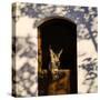 Lone donkey in his stable, Malaga Province, Andalucia, Spain-Panoramic Images-Stretched Canvas