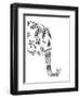 Lone Elephant-Pam Varacek-Framed Art Print