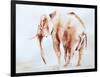 Lone Elephant-Aimee Del Valle-Framed Art Print