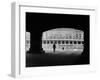 Lone Figure Looks at the Merchandise Mart, Chicago, Illinois, USA, Ca. 1945-null-Framed Photographic Print