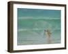 Lone Fisherman 2019-Lincoln Seligman-Framed Giclee Print