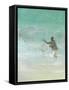 Lone Fisherman 5, 2015-Lincoln Seligman-Framed Stretched Canvas