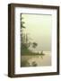 Lone Heron-Orah Moore-Framed Giclee Print