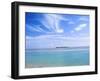 Lone Island in Ocean, Florida Keys, Florida, USA-Terry Eggers-Framed Photographic Print