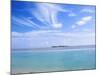 Lone Island in Ocean, Florida Keys, Florida, USA-Terry Eggers-Mounted Photographic Print