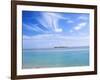 Lone Island in Ocean, Florida Keys, Florida, USA-Terry Eggers-Framed Photographic Print