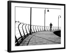 Lone Jogger-RobWilson-Framed Photographic Print