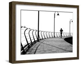 Lone Jogger-RobWilson-Framed Photographic Print