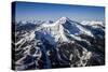 Lone Peak Seen From The Air Big Sky Resort, Montana-Ryan Krueger-Stretched Canvas