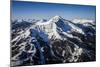 Lone Peak Seen From The Air Big Sky Resort, Montana-Ryan Krueger-Mounted Photographic Print