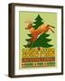 Lone Pine Hunting Lodge-Mark Frost-Framed Giclee Print